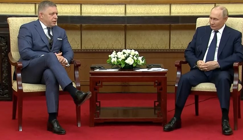 Robert Fico Vladimír Putin